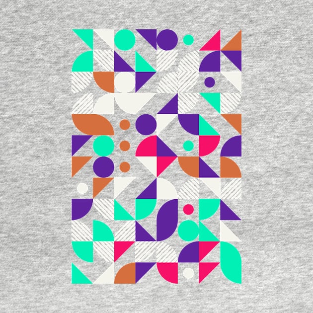 Colourful Geometric Animated Pattern by Trendy-Now